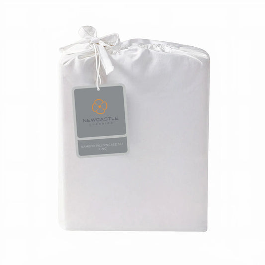 King Pillowcase (Set of 2) | Bamboo Newcastle Classics