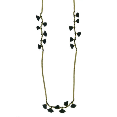 Krisha Tassel Necklace | Artisan Made India Women's Co-op