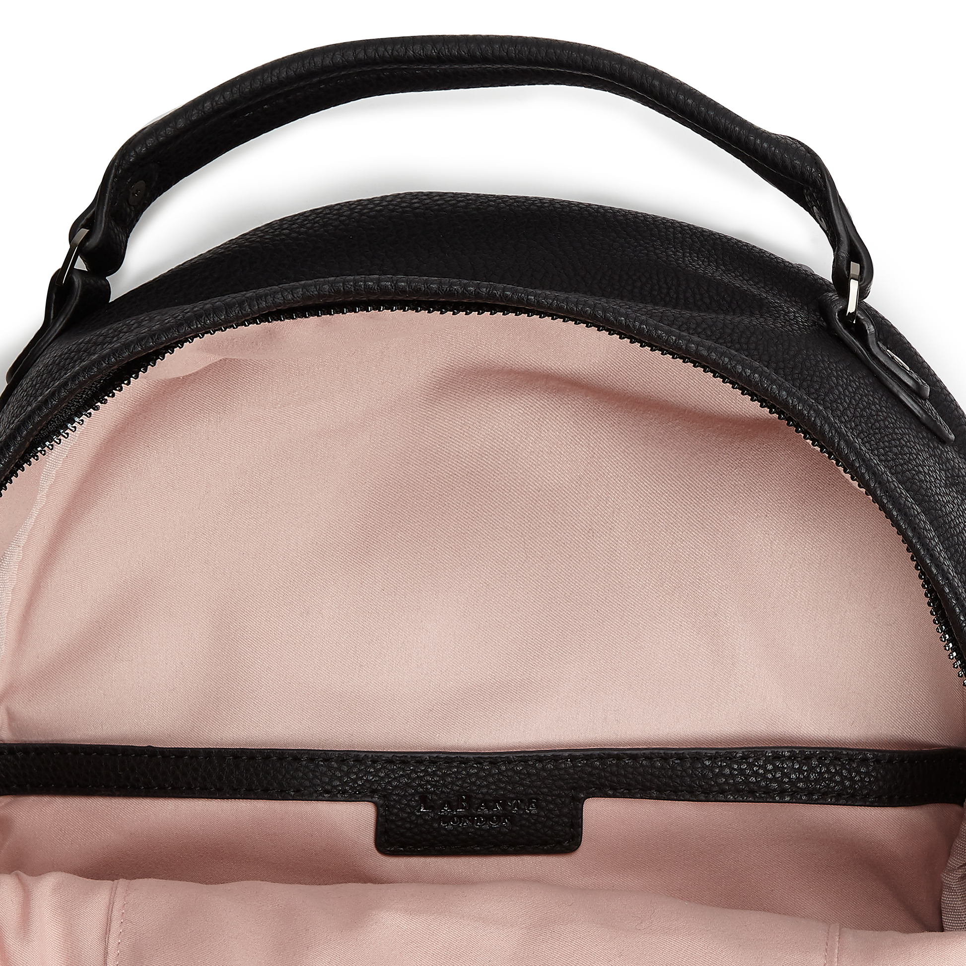 Black Backpack | Vegan Leather-4