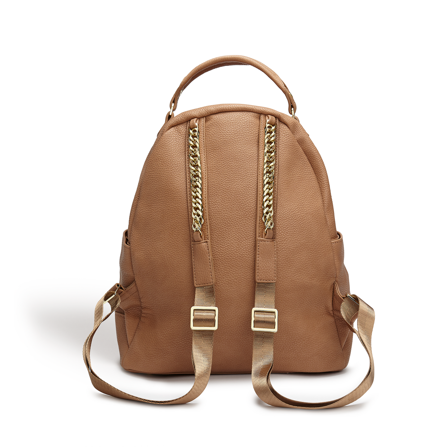 Brown Womens Backpack | Vegan Leather-2