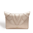 Rose Gold Monarch Clutch | Vegan Leather-0