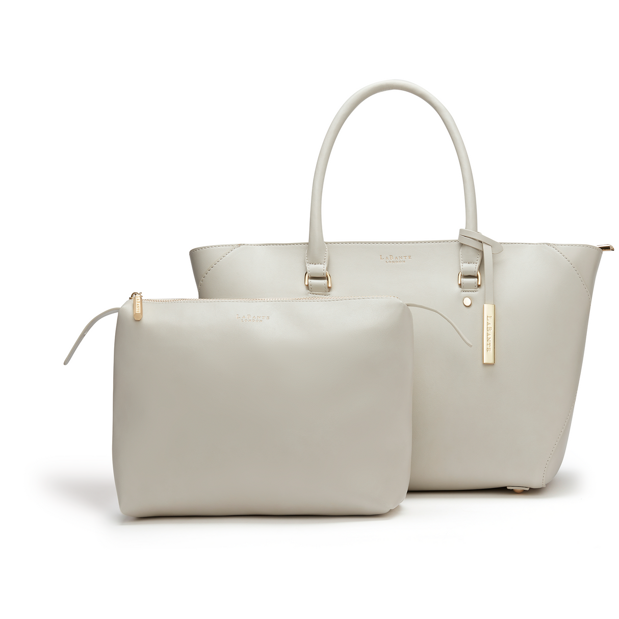 Grey Tote Bag | Vegan Leather-0