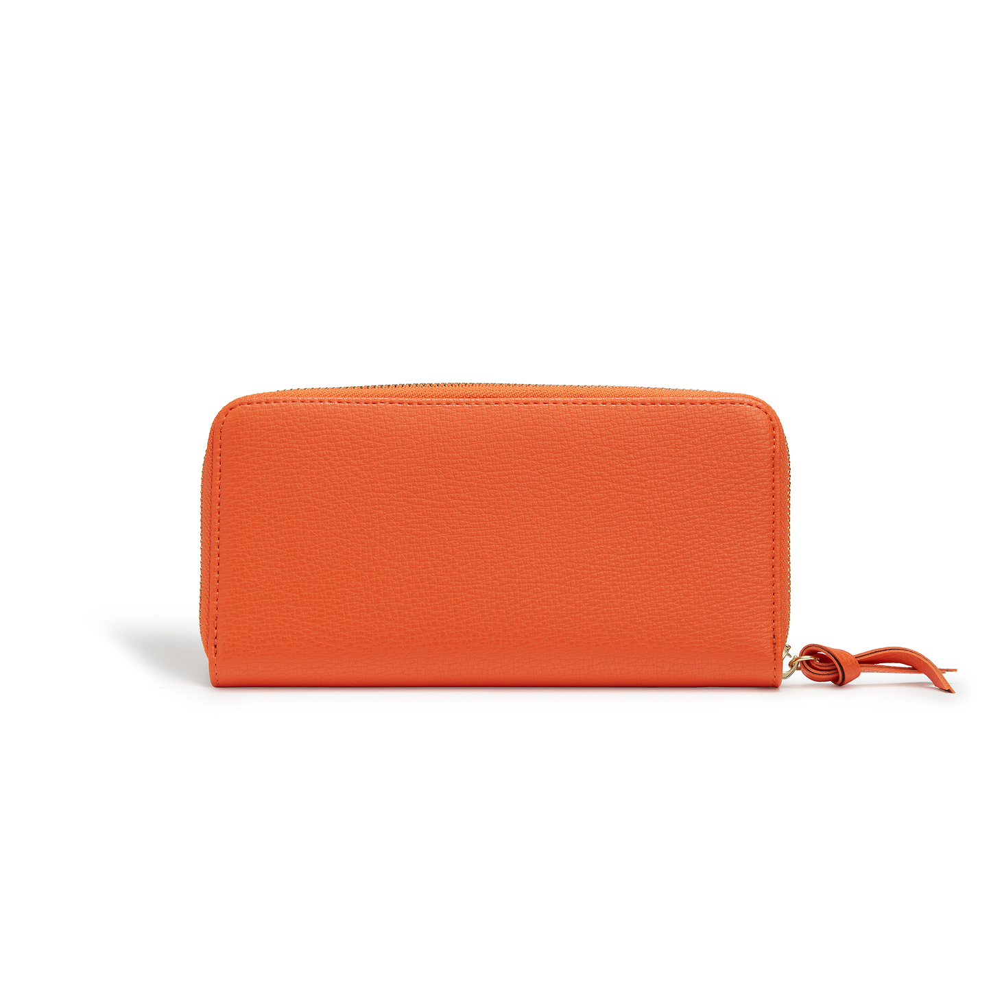 Red Orange Wallet | Vegan Leather-3