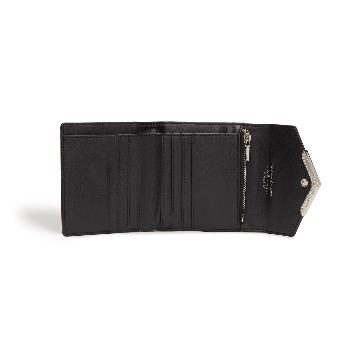 Grey Bifold Wallet | Vegan Leather-4