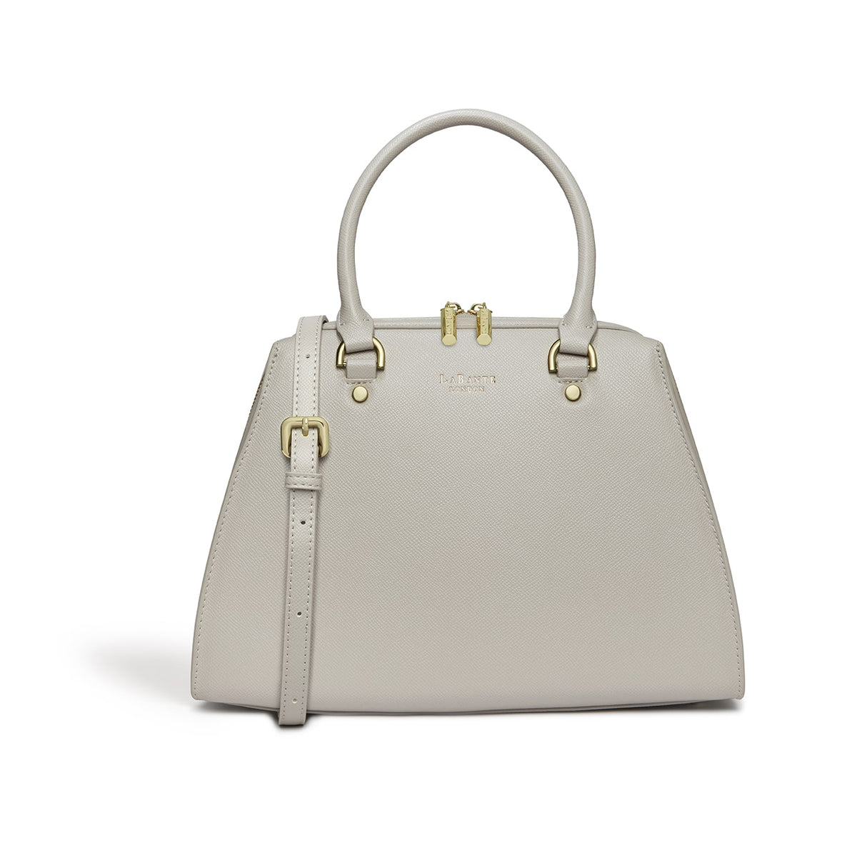 Grey Bowling Bag | Vegan Leather-3