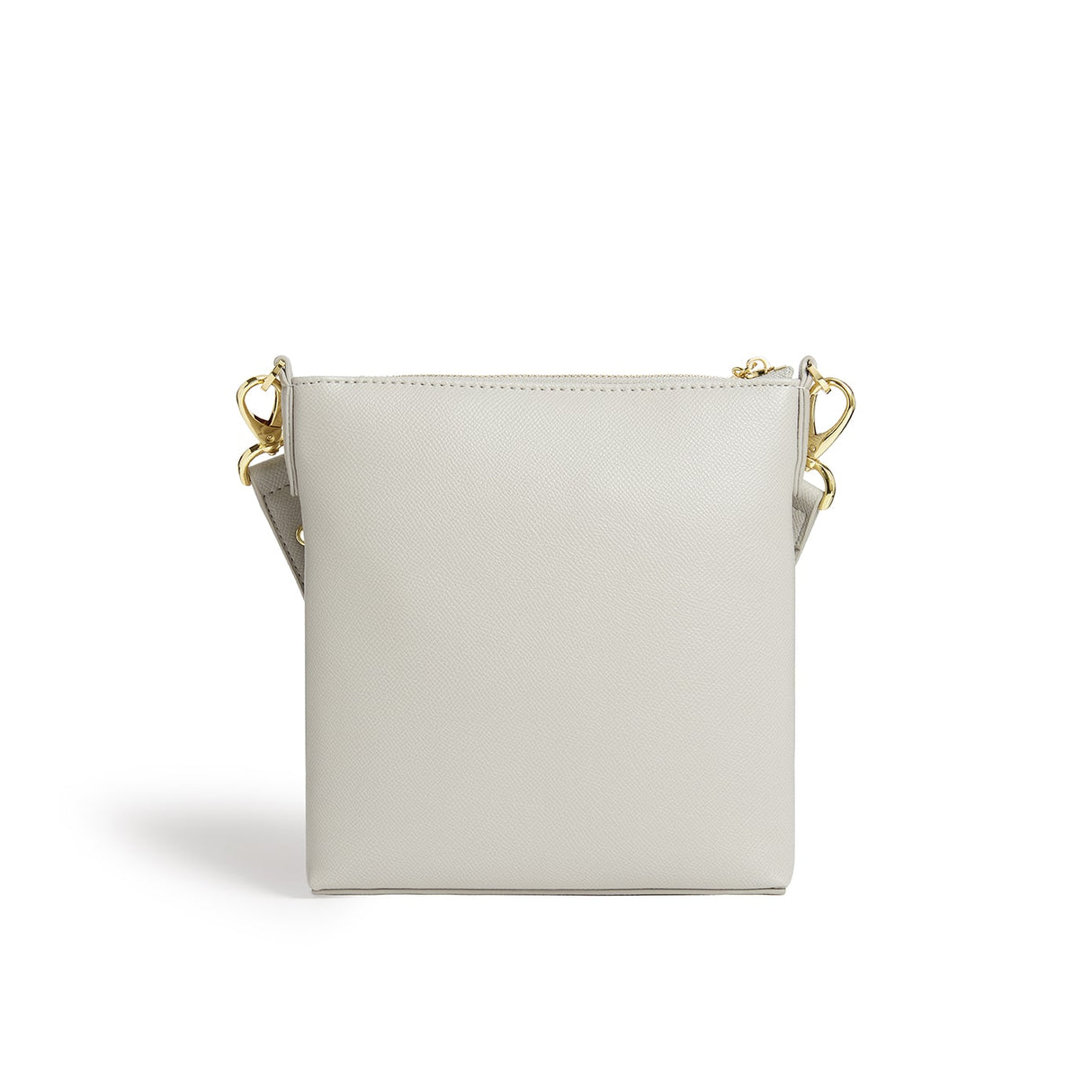 Grey Crossbody Bag | Vegan Leather-3