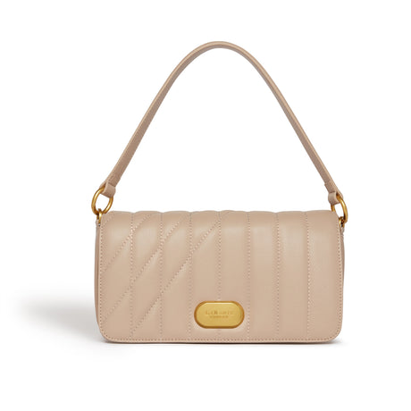 Sand Baguette Bag | Vegan Leather-2