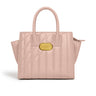 Pink Demi Tote Bag | Vegan Leather-0