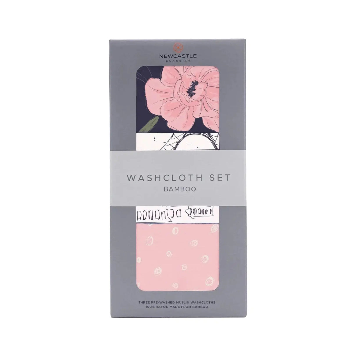 London, Paris, New York Washcloth Set Newcastle Classics