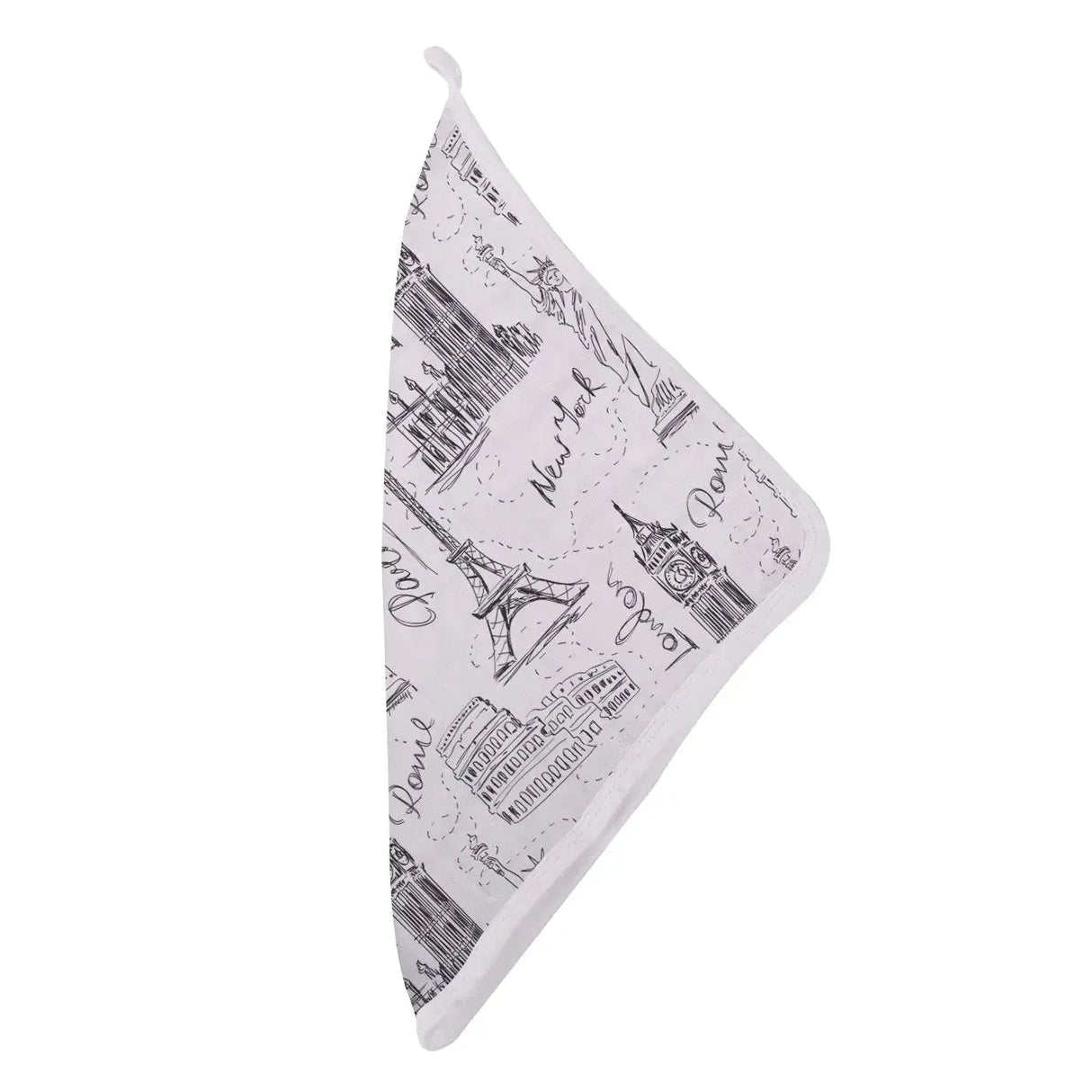 London, Paris, New York Washcloth Set Newcastle Classics