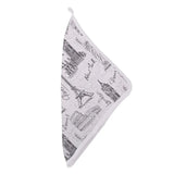 London, Paris, New York Washcloth Set Newcastle Classics