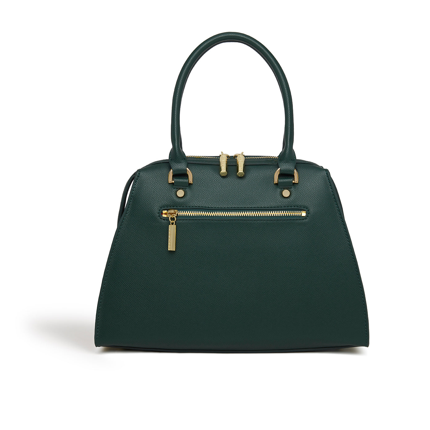 Forest Green Bowling Bag | Vegan Leather-2