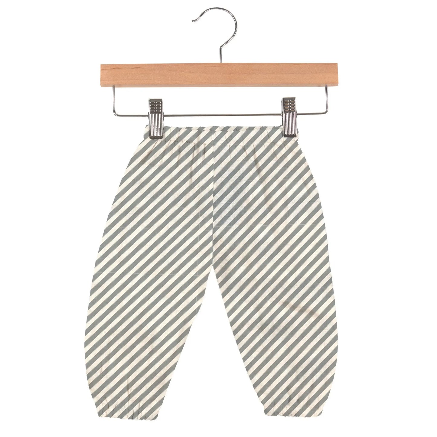 Mini Pants | Bamboo Muslin - Finley Stripe Newcastle Classics