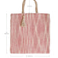 Nadi Jute Tote Bag - Red | Artisan Handmade KORISSA