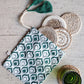Coaster Gift Set with Green Pouch