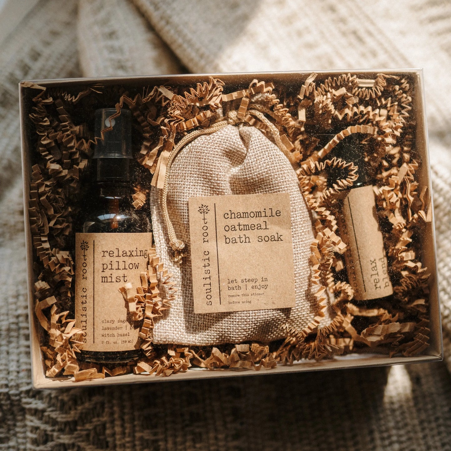 Natural Wellness | Relax Gift Set Trio Soulistic Root