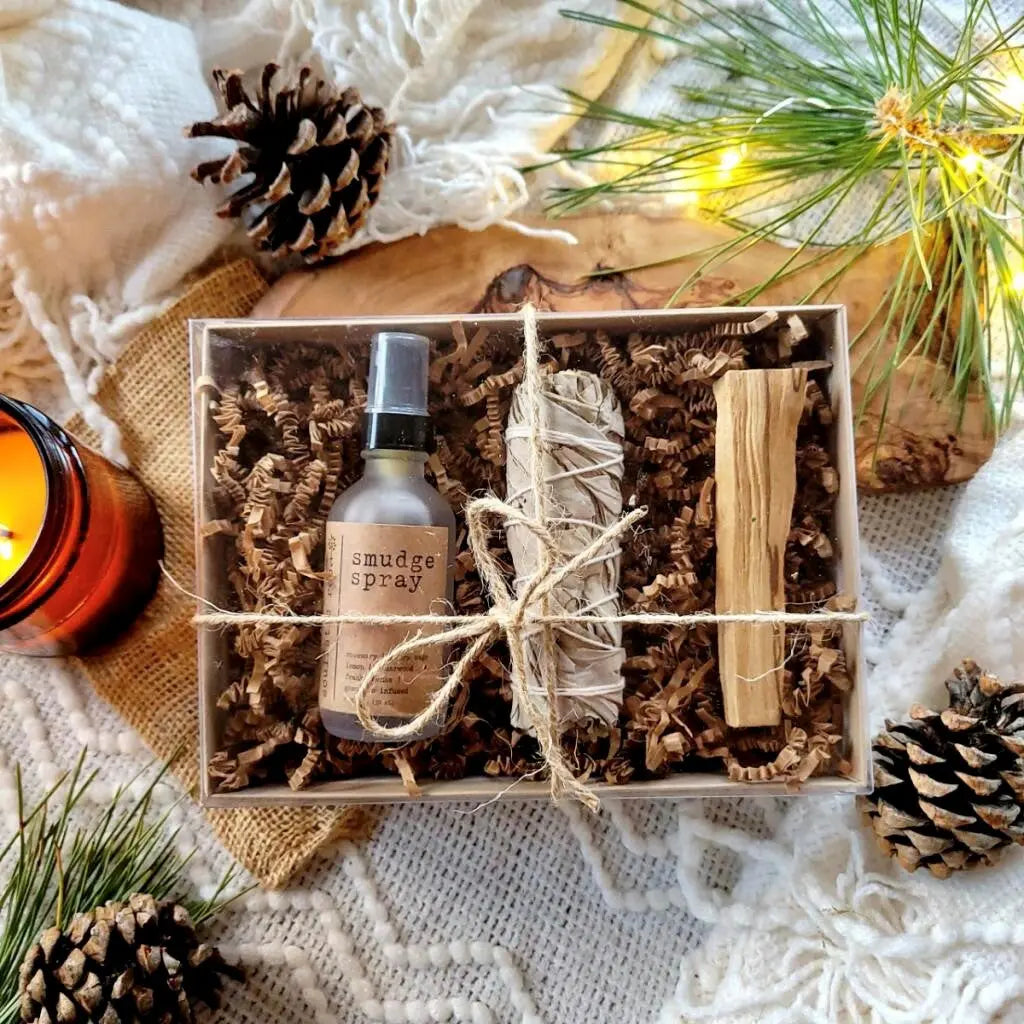 Natural Wellness | Smudge Spray Set (Sage + Palo Santo) Soulistic Root