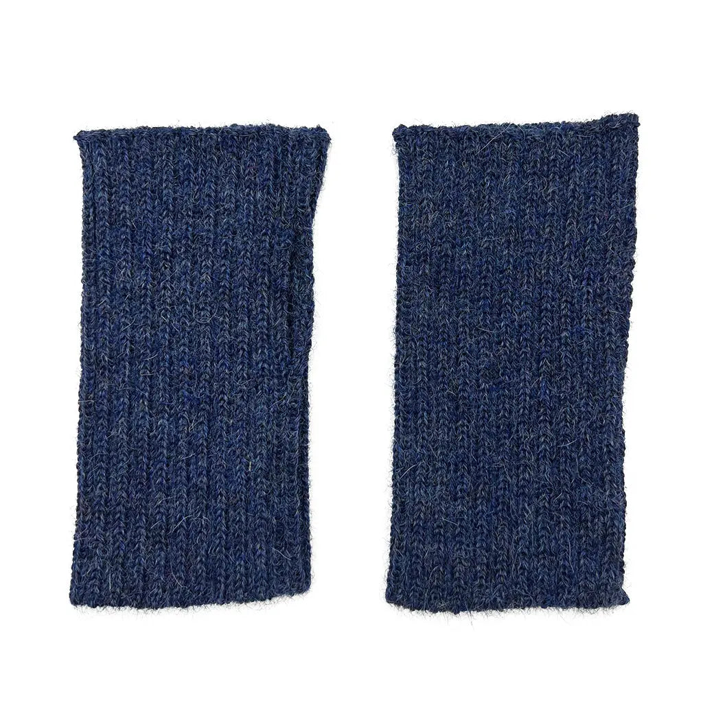 Navy Minimalist Alpaca Gloves | Ethical Style SLATE + SALT