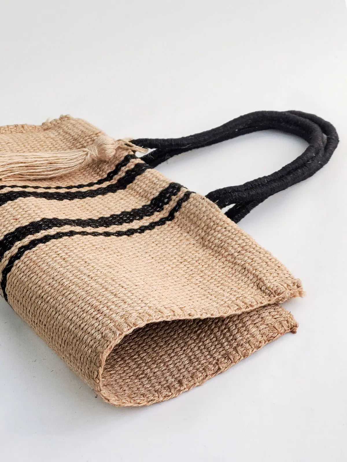 Naya Jute Tote Bag - Natural | Artisan Handmade KORISSA
