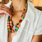 Necklace | Artisan Kantha Jewelry Cylinder Sumiye Co