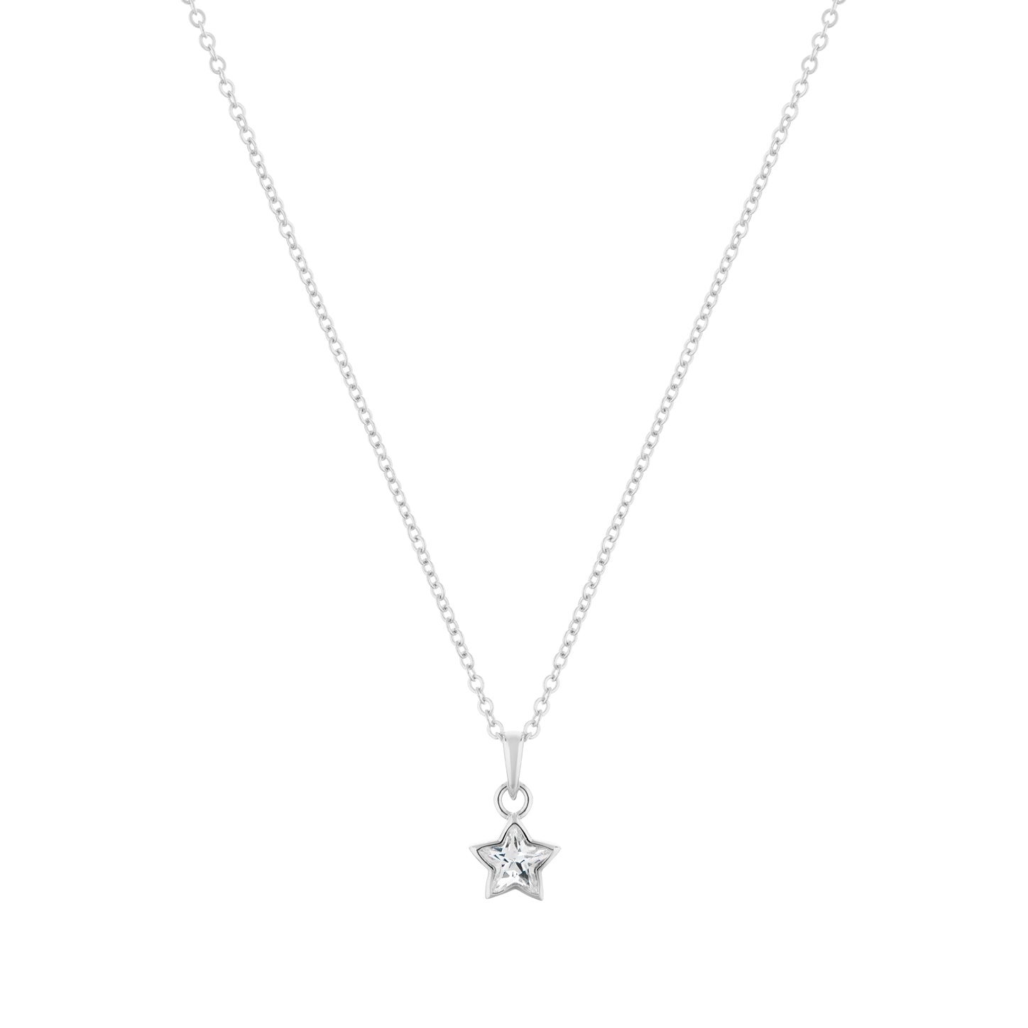 Necklace | Divine Star - Sterling Silver -0