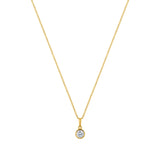 Necklace | Circle of Life - Gold Plated Sterling Silver-0
