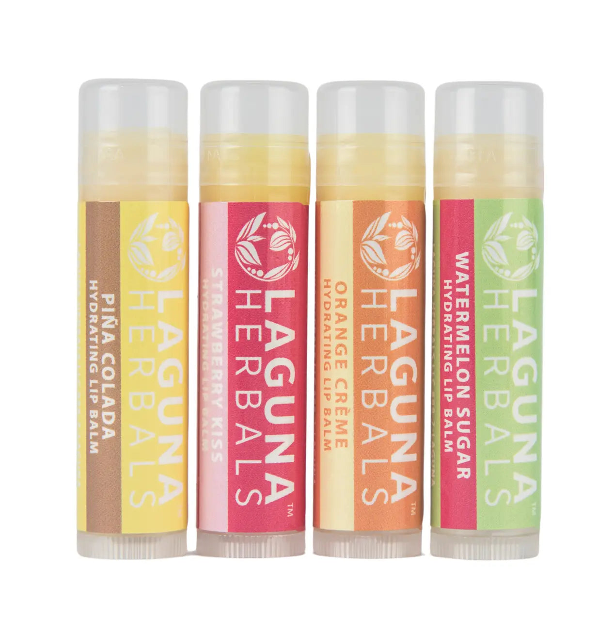 Organic Superfruit Lip Balms - 4 pack Laguna Herbals