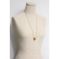 Pendant Necklace | Geometric Jasper + Dalmatian David Aubrey Jewelry