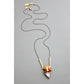 Pendant Necklace | Geometric Jasper + Dalmatian David Aubrey Jewelry