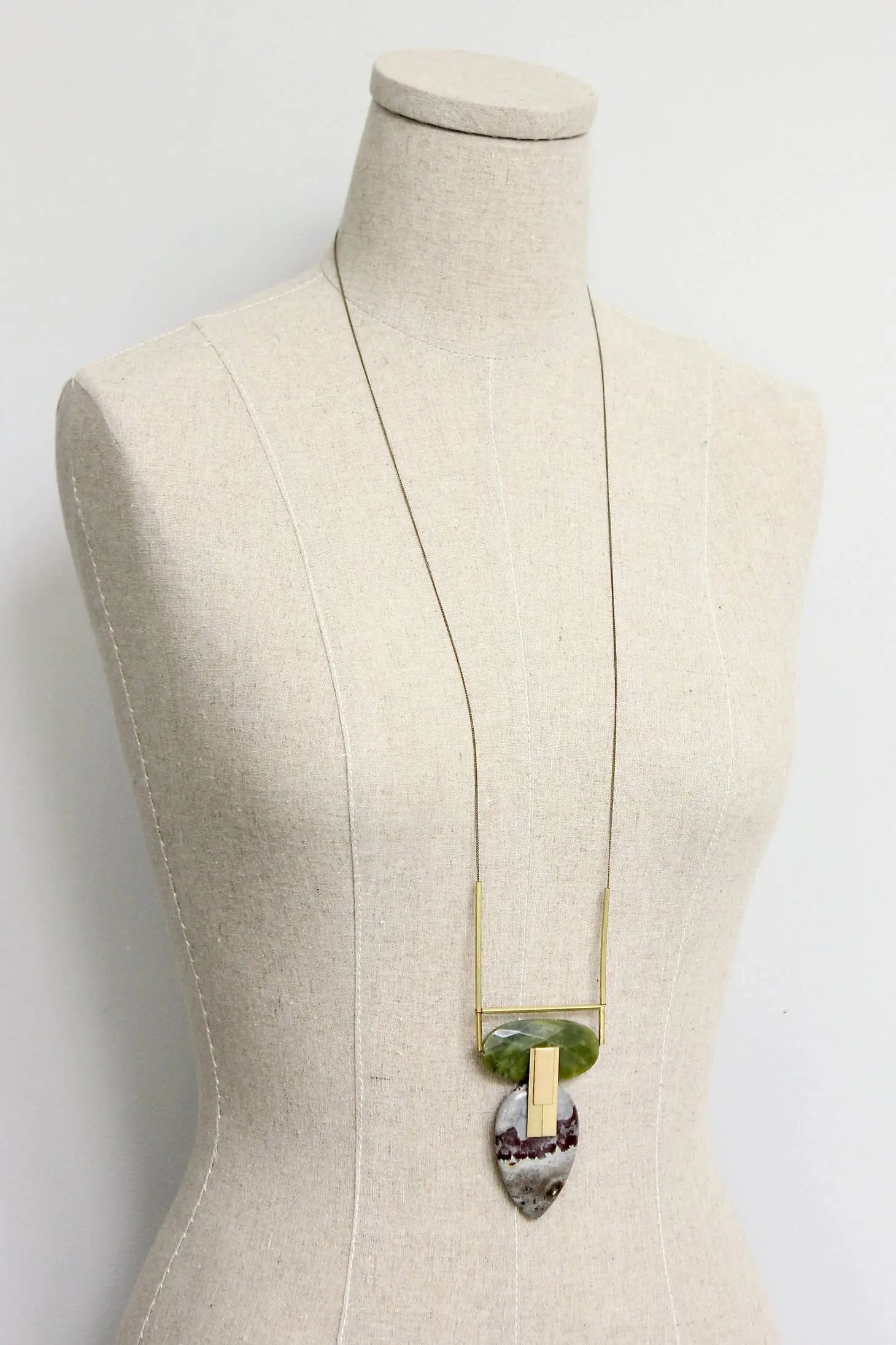 Pendant Necklace | Jade + Jasper David Aubrey Jewelry