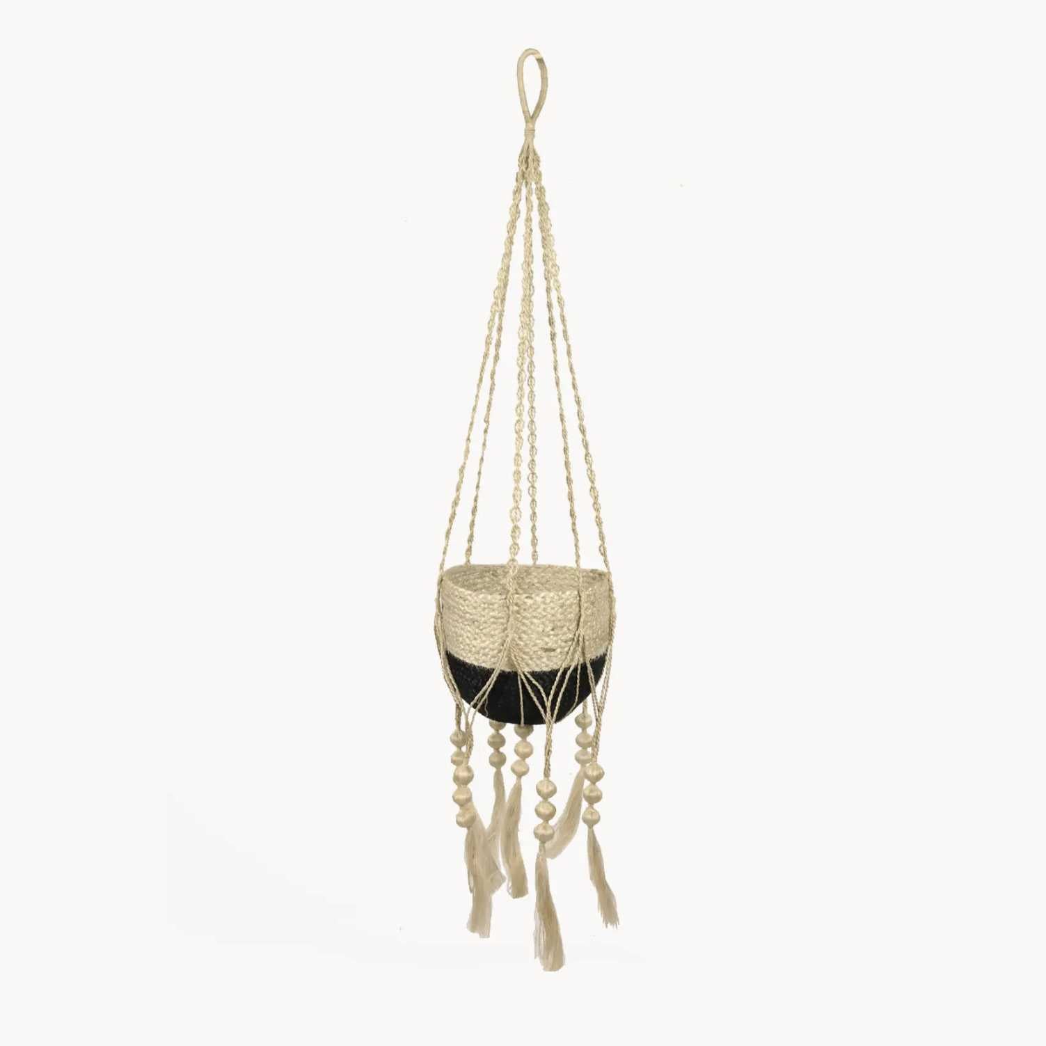 Plant Hanger | Braided Jute - Fiora (36"L) KORISSA