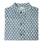 Boys Collarless Shirts | Button Down Short Sleeve-10
