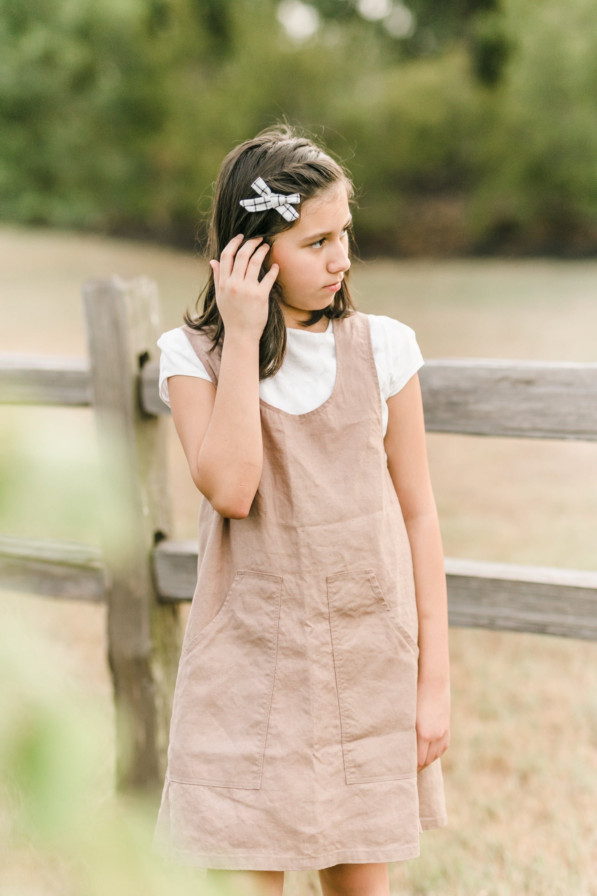 Youth Pinafore Apron | Eco Friendly Textiles-3