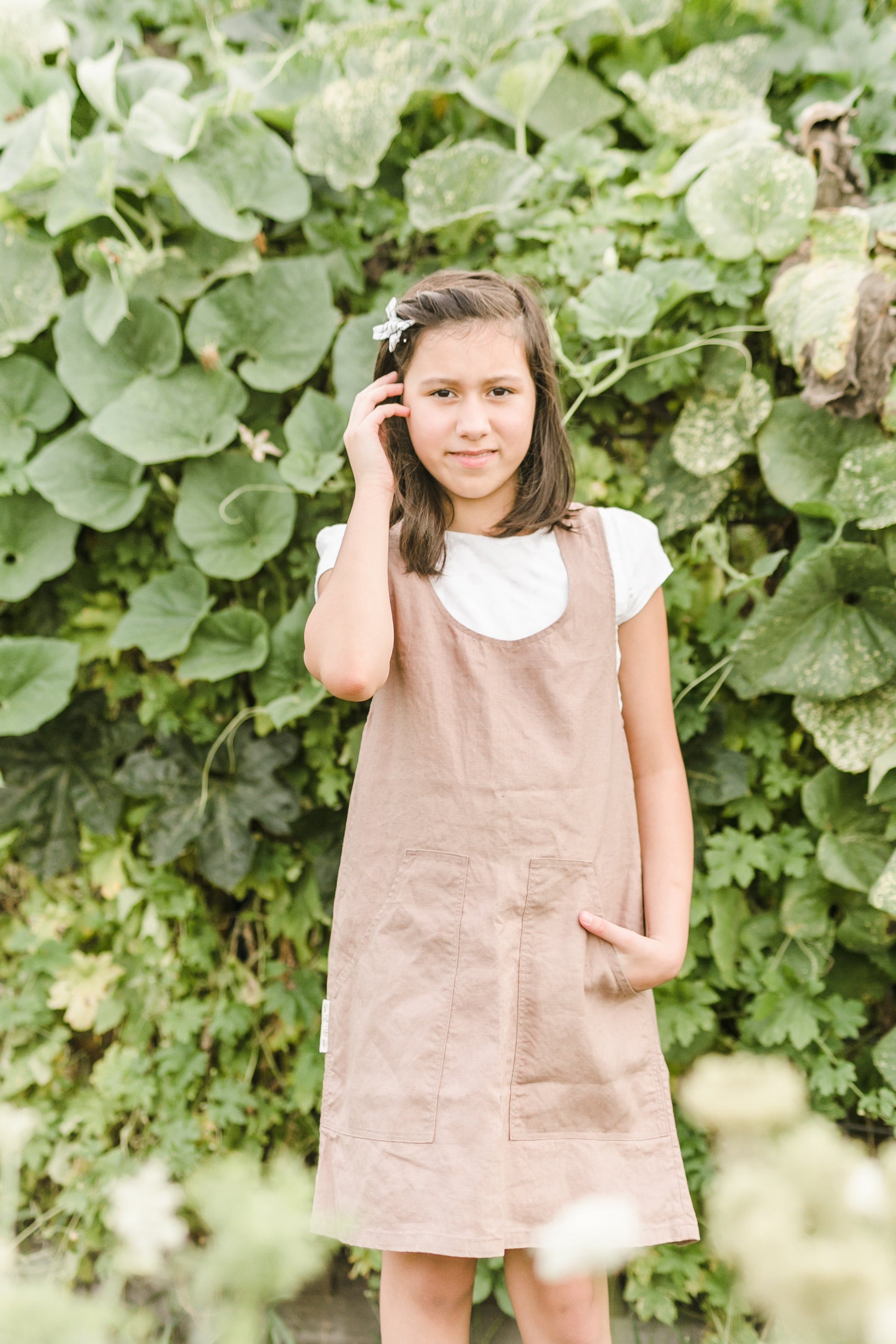 Youth Pinafore Apron | Eco Friendly Textiles-1