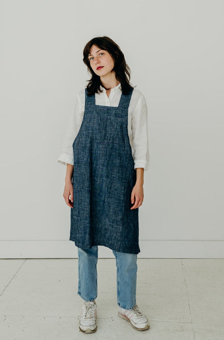 Prairie Smock Apron | Eco Friendly Textiles-0