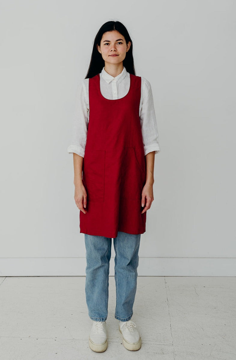 Pinafore Apron | Eco Friendly Textiles-0