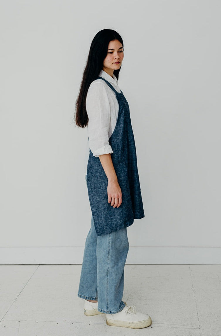 Prairie Smock Apron | Eco Friendly Textiles-2