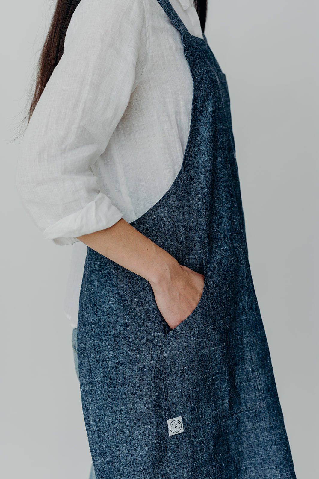 Prairie Smock Apron | Eco Friendly Textiles-4