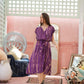 Purple Berry Tie-Dye Dress  | Handmade in Bali Pink Haley