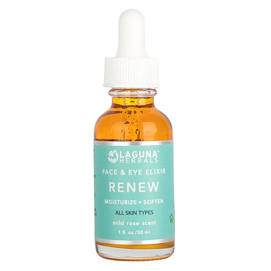 Renew | Organic Face Oil Elixir For All Skin Types Laguna Herbals