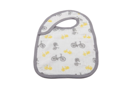 Traveler Bamboo Muslin Snap Bibs 3PK-2
