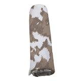 Baby Swaddle | Bamboo Muslin - Yellowstone Cowhide -4