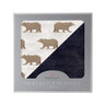 Goodnight Bear and Midnight Moon Bamboo Muslin Newcastle Blanket-0
