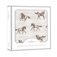 Blanket | Bamboo Muslin -  Galloping Horses -1