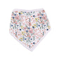 Wildflowers Bamboo Bandana Bibs 3PK-4