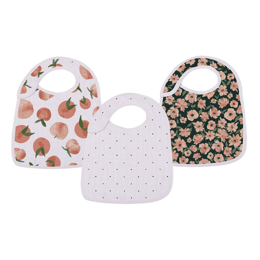 Canyon Sunset Bamboo Snap Bibs 3PK-1