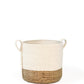 Savar Basket with Handles | Raw Jute & Seagrass KORISSA