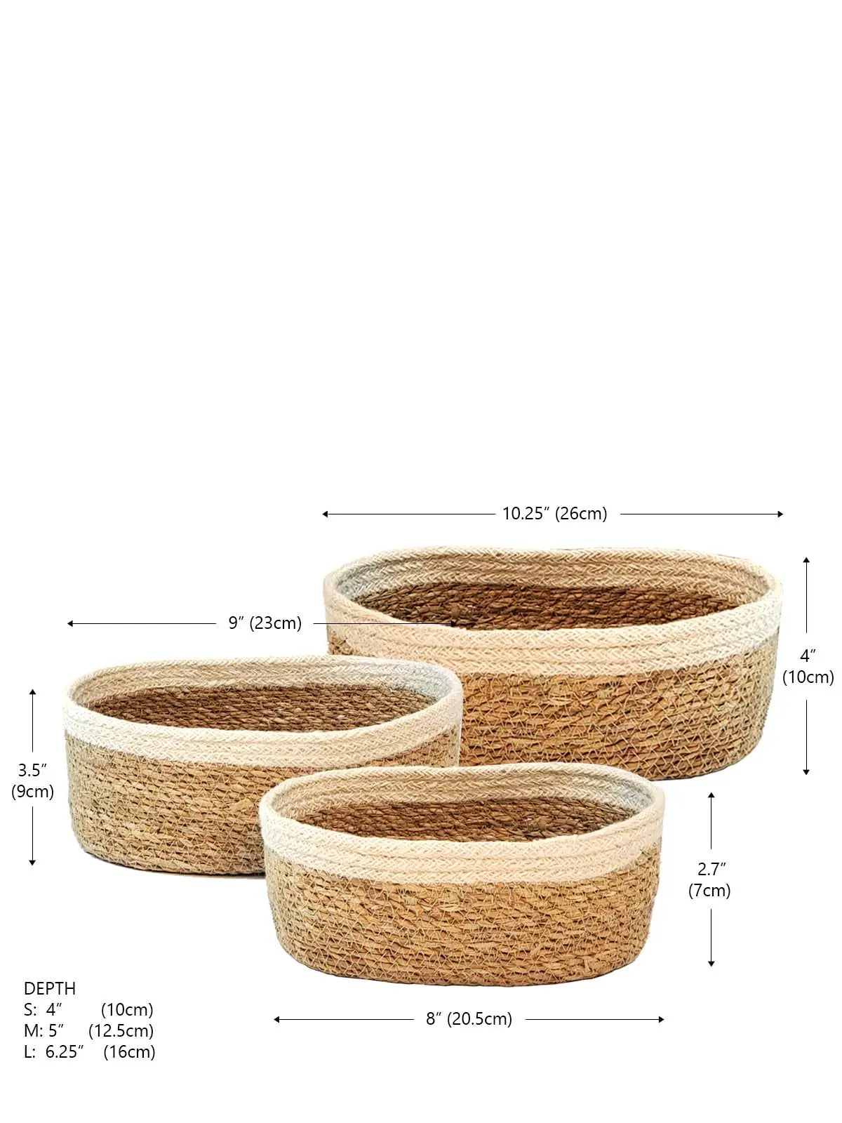Savar Oval Bowl (Set of 3) KORISSA