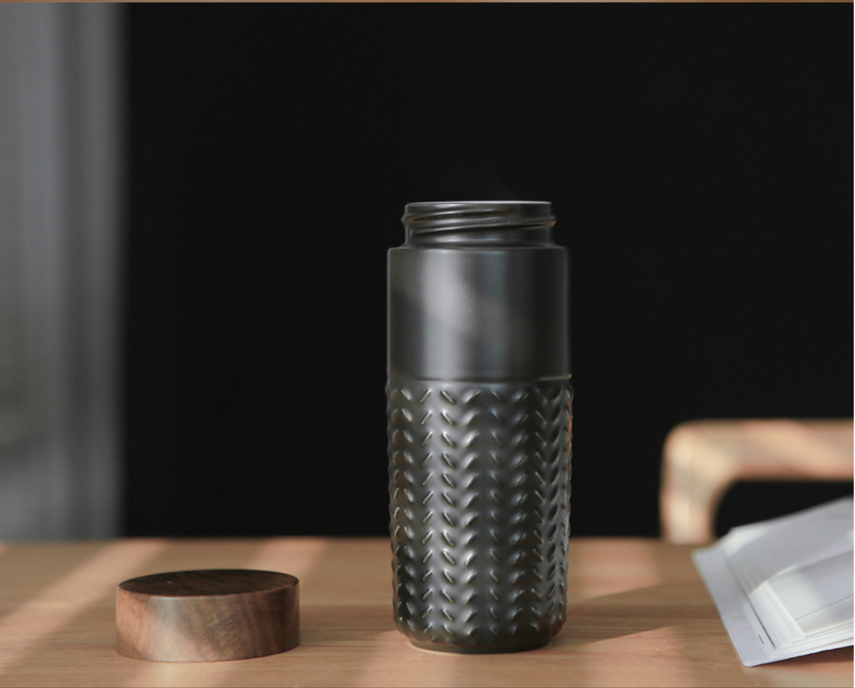 Ceramic Travel Tumbler | Flying To The Clouds -11