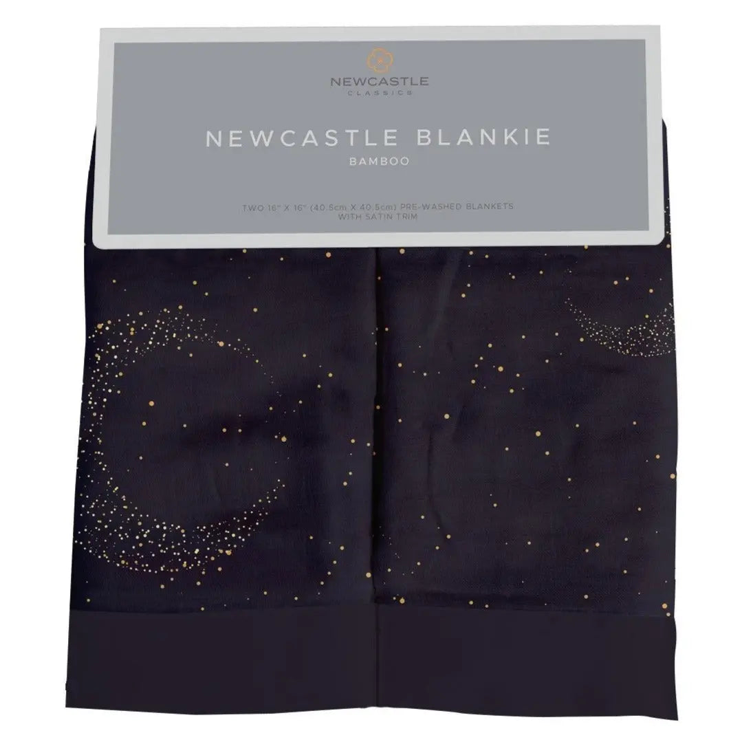 Security Blanket 2PK | Bamboo Fabric - Midnight Moon Newcastle Classics